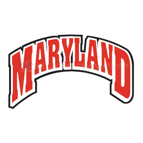 Maryland Terrapins Logo T-shirts Iron On Transfers N4997 - Click Image to Close